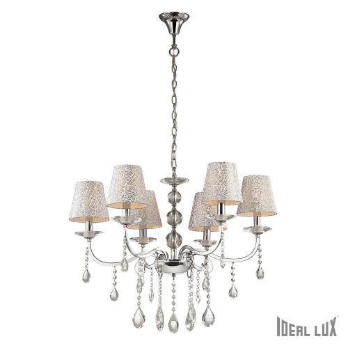 IDEAL LUX - PANTHEON SP6 Argento 088051