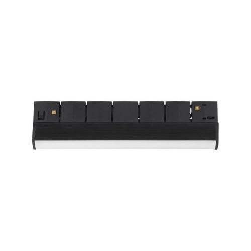 NOVA LUCE - Linear light for magnetic rail  9010161  BREDA MAGNETIC ⚡ LED 10W ⚡ DC48V ⚡ 423Lm ⚡ Ra >90 ⚡ 3000K ✴ Black 