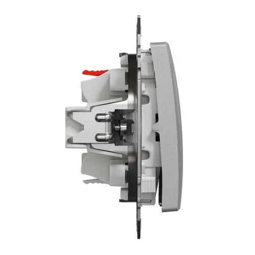 SCHNEIDER ELECTRIC - SDD113166 Девиаторен ключ Sedna Design & Elements, 16А 250V, алуминий, безвинтово свързване