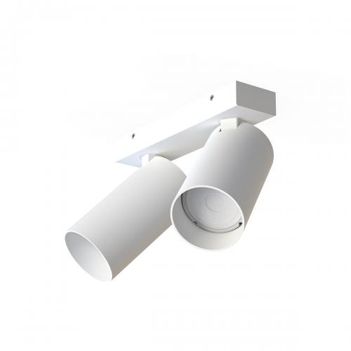 NOWODVORSKI - Ceiling lamp 7810 MONO II WHITE • GU10 2X10W  LED • IP20