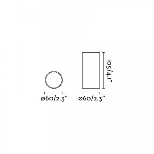 FARO - ceiling lamp STAN 43758 GU10, 8W