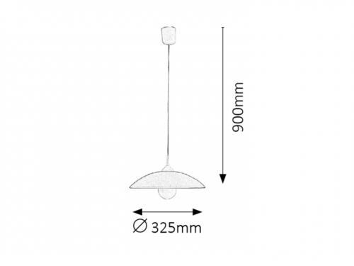 RABALUX - Пендел   CUPOLA RANGE 1407 