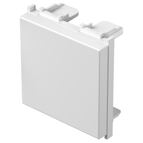 TEM - TM22MW Blank plate 2M, color White matt, Modul