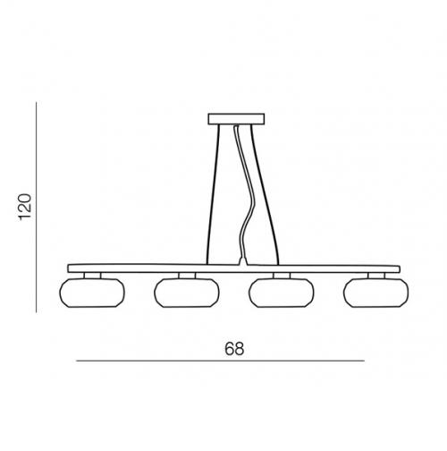 AZZARDO - Rubic 4  Model 1798-4P 