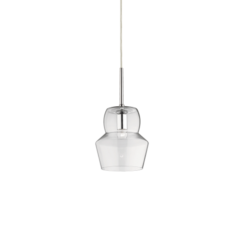 IDEAL LUX - Пендел   ZENO SP1 SMALL  Trasparente   003108