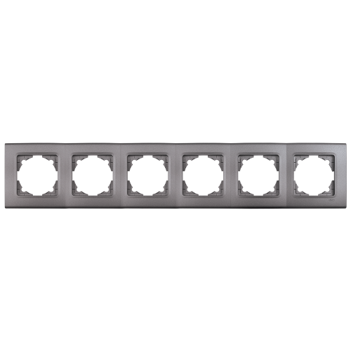 VIKO - Six-gang Frame  LINNERA LIFE granite 90482006-BG