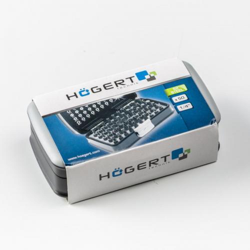 Högert Technik - Screwdriver bit set 50 pcs HT1R461