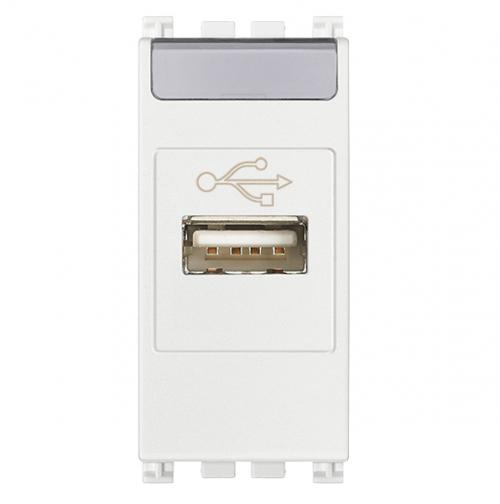 VIMAR - 19345.B - USB outlet white