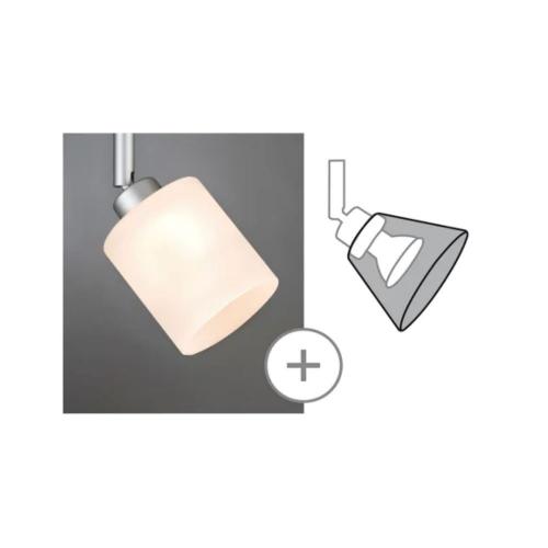 PAULMANN - Абажур 60004  URail shade Zyli DecoSystems 70mm  • Бял