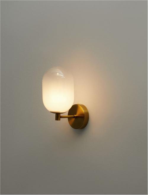 NOVA LUCE - Аплик BALOR 9009247 LED G9 1x5 W мат злато