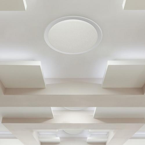V-TAC - 36-72-36W LED Designer Dome Light Remote Control Color Change Dimmable Starry Cover SKU:2114951