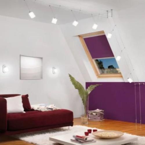 PAULMANN - Абажур 60004  URail shade Zyli DecoSystems 70mm  • Бял