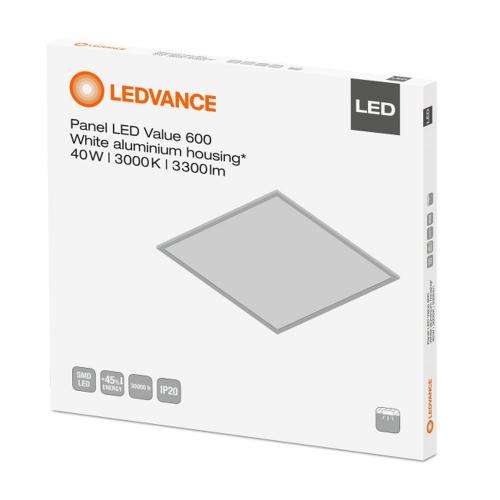 OSRAM - PANEL VALUE 600 40 W 3000 K WT