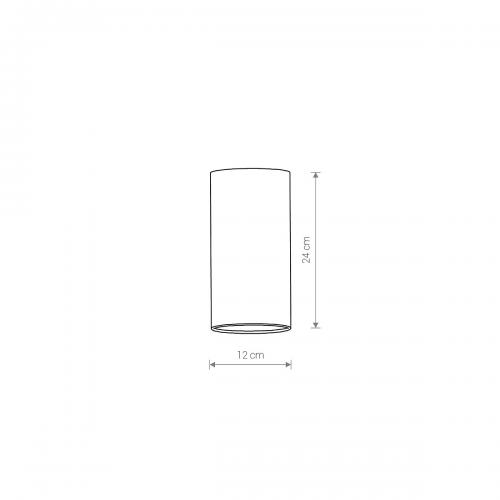NOWODVORSKI - Абажур 8521 CAMELEON BARREL THIN S V WH 