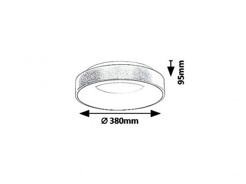 RABALUX - Плафон CARMELLA  5052 LED 30W, 4000K