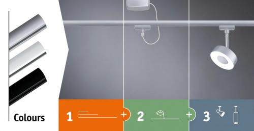 PAULMANN - Дистанционно Smart Home Zigbee URail 230 V Rail System 50067