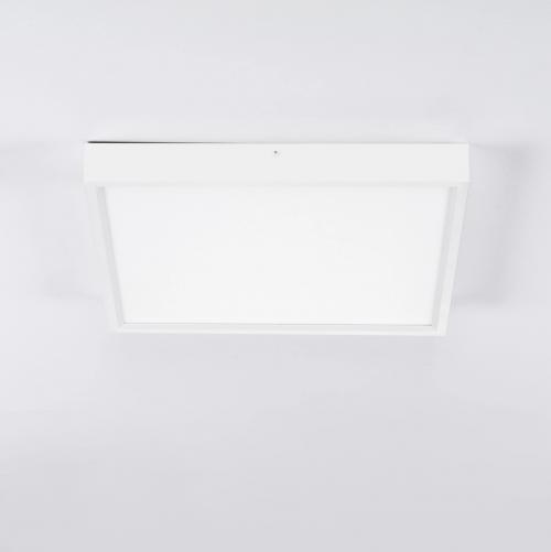 NOVA LUCE - Ceiling light  L:40, W:40, Н:4.5 cm.  9501210  ITOS ⚡ LED 32W ⚡ 2240Lm ⚡ 3000К ⚡ 220-240V ⚡ CRI >80 ⚡ IP20 ✴ Sandy White 