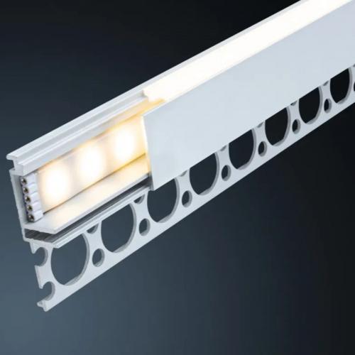 PAULMANN - LED Профил 2м.  78403  LumiTiles LED Strip recessed profile Top 2m✴Анодизиран алуминий