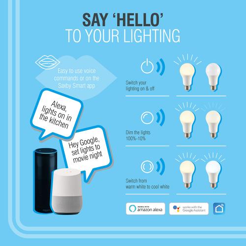 SAXBY - плафон  MONTANA SMART 79306 LED 15W, 2700/6500K, 900LM