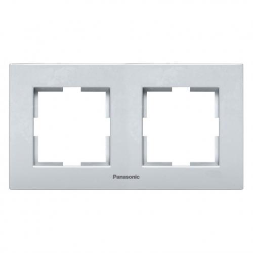 PANASONIC - 2 Gang Frame Horizontal WKTF08022SL‐EU1