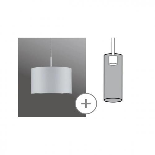 PAULMANN - Абажур 60326  URail shade Tessa DecoSystems 255mm ⏺Бял