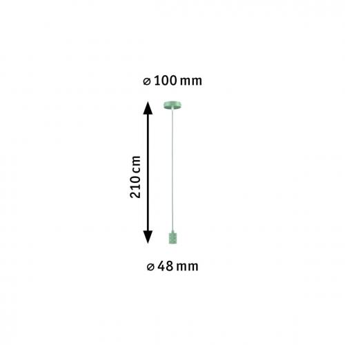 PAULMANN - Pendant   78431  Neordic Tilla⚡ E27⚡1 х max. 60W✴Light green