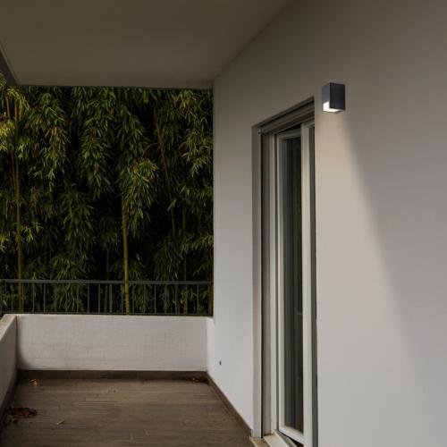 RABALUX - 77054 CERNON външен аплик черно IP44 GU10 7W 