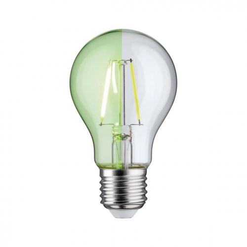 PAULMANN - LED Крушка  28724   LED bulb filament ⚡ E27 ⚡ 230V ⚡ 170lm ⚡ 1.1W ⚡ 4900K ✴ Зелен 