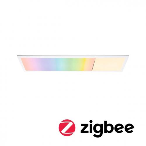 PAULMANN - 79810  LED Panel Smart Home Zigbee 3.0 Amaris square 1195x295mm◾35W◾2500lm◾RGBW+✴White matt dimmable