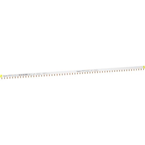 SCHNEIDER ELECTRIC - Schneider Electric Acti 9 1 Phase Busbar, 57 Module, 18mm Pitch A9XPH157