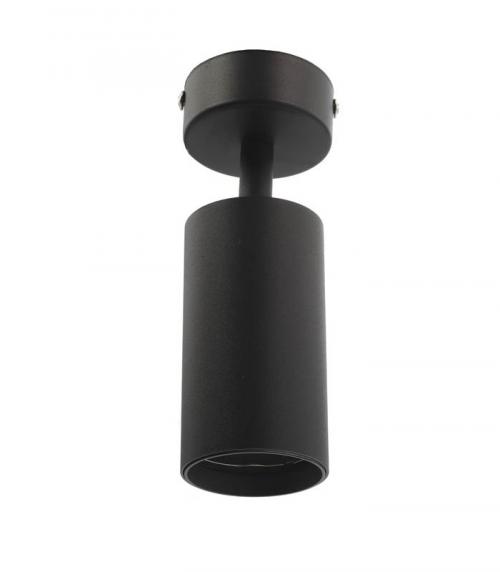 VITO - SPOT LIGHT FIXTURE SURFACE MOUNTED LUMO-C GU10 ADJUSTABLE ANGLE Φ55x100mm BLACK 2101930