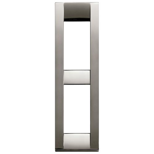 VIMAR - 16782.31 - IDEA Classic Рамка 2М правоъгълна Black chrome