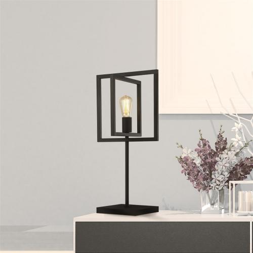 SEARCHLIGHT - Table lamp    EU23201-1BK   Plaza ⚡1 х 60W⚡E27