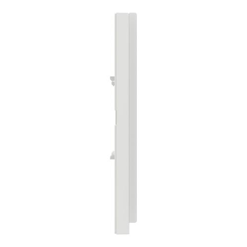 SCHNEIDER ELECTRIC - NU610385 декоративна рамка тримодулна бяло стъкло Unica Pure