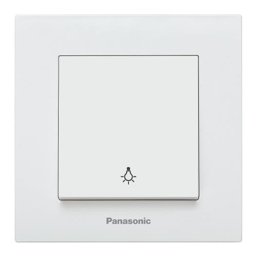 PANASONIC - One-way Push Button, Complete WKTC0016-2WH