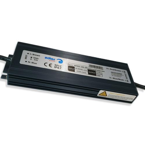 ADLER - ADWS-75-24 LED POWER SUPPLY FOR LED STRIPS 75W, 24V DC, WATERPROOF