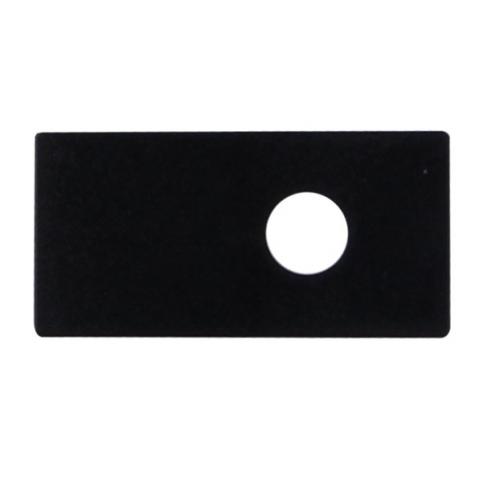 2R - END CAP FOR MAGNETIC TRACK WITH HOLE	 SKU 95298