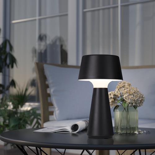 EGLO - table light HUESA Ø:130mm 3W 240lm CCT touchdimmer USB-port - 75796
