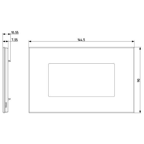 VIMAR - 22654.33 - Plate 4M wood Eucalyptus