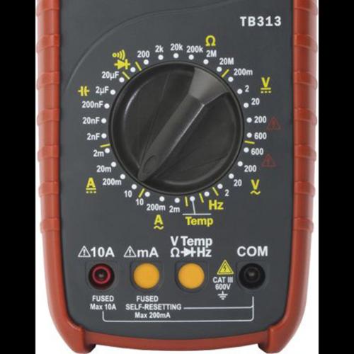 TESTBOY - Digital multimeter with automatic measuring range protection  TESTBOY 313