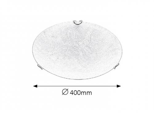 RABALUX - Плафон 3231 TANNER  LED / 18W, 1440lm, 4000K