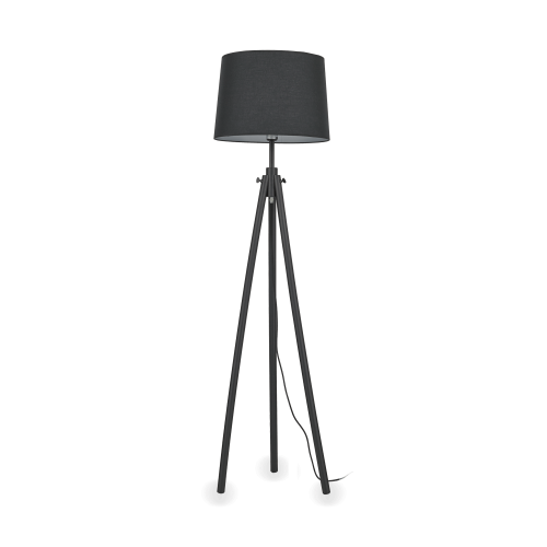 IDEAL LUX - Лампион YORK PT1 WOOD Nero 121437