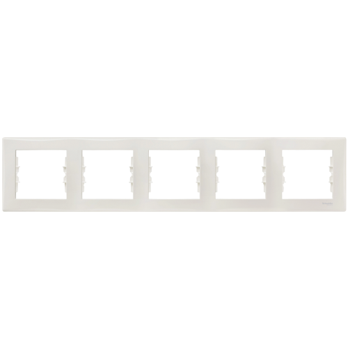 SCHNEIDER ELECTRIC - SDN5800923 Sedna - horizontal 5-gang frame - cream