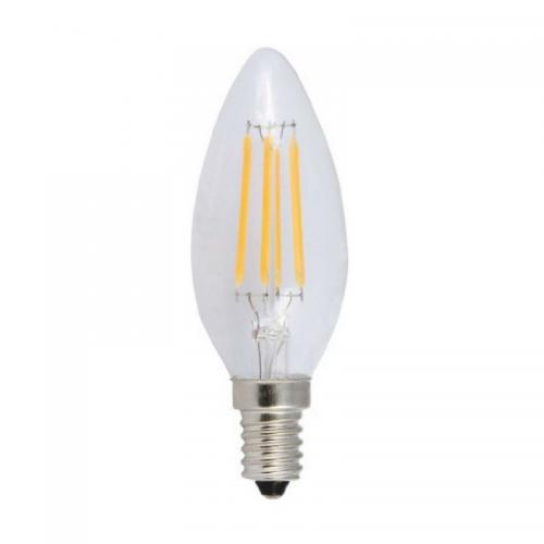 ACA LIGHTING - DECO4CW E14 CANDLE 4W 6500K 230V AC 440LM LED COG
