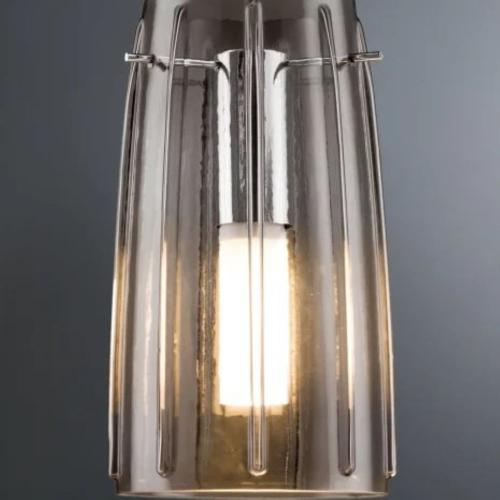 PAULMANN - Абажур за пендел 95352 URail shade Drio 2Easy⏺ 152mm / Опушено стъкло
