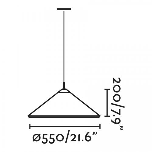 FARO - Пендел SAIGON 71579-02  E27, 15W