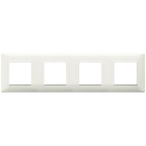 VIMAR - 14669.02 - Plate 8M (2+2+2+2) 71mm ivory