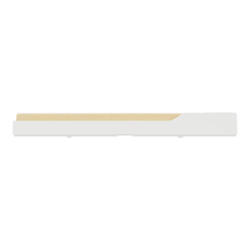 SCHNEIDER ELECTRIC - NU6004V83 vertical cover frame - 2 gangs - 2 x 2 modules - scandinavian wood