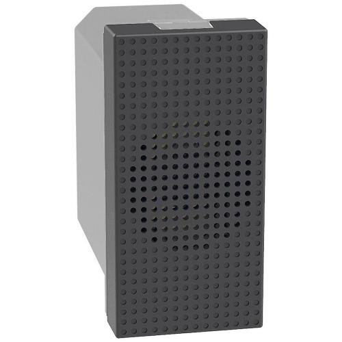 BTICINO - Звънец 230V 8VA 80dB 1 мод. цвят Графит Light Now YD4351V230