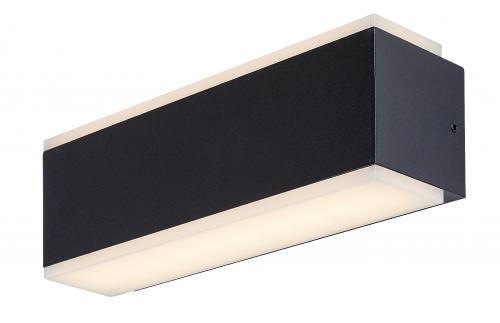 RABALUX - LED Outdoor wall lamp  77114   MATARO ⚡ IP54 ⚡ LED 12W ⚡ 950lm ⚡ 3000К ✴ Black / White